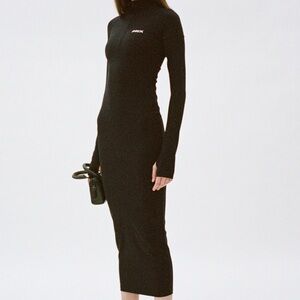 PRIX Workshop Knight Black Maxi Dress
